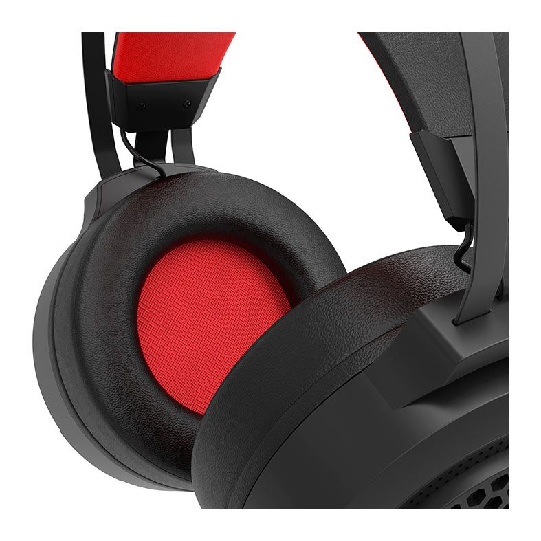 Headset Gamer Redragon Carmen, RGB, Drivers 50mm, Preto, H261