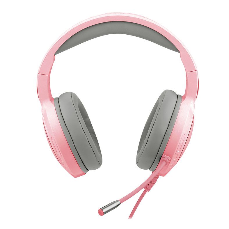 Headset Gamer Redragon Mento, RGB, Drivers 50mm, Rosa, H270-P