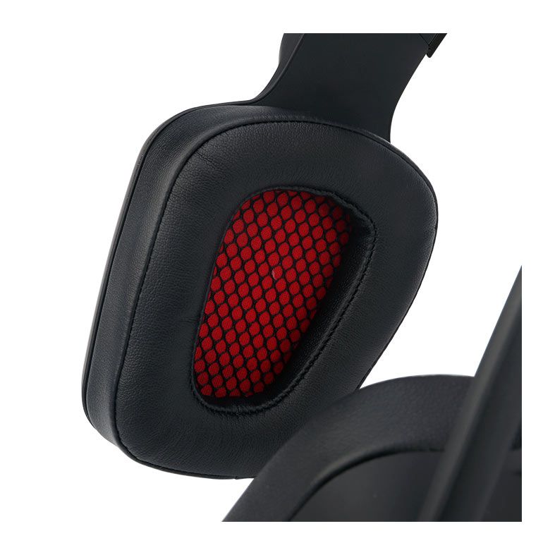 Headset Gamer Redragon Muses 2, Som Surround 7.1, Drivers 50mm, Preto e Vermelho, H310-1