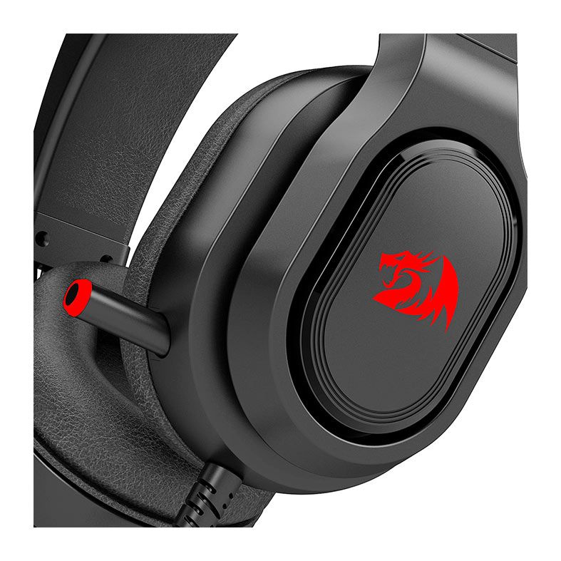 Headset Gamer Redragon Epius, Som Surround 7.1, Drivers 40mm, Preto, H360