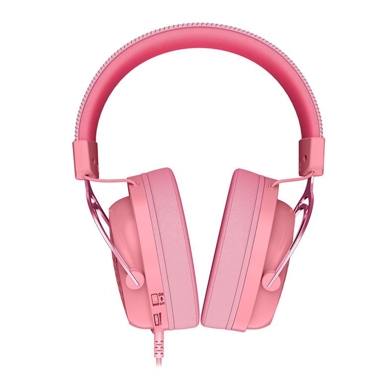 Headset Gamer Redragon Diomedes, Som Surround 7.1, Drivers 53mm, Rosa, H388-P