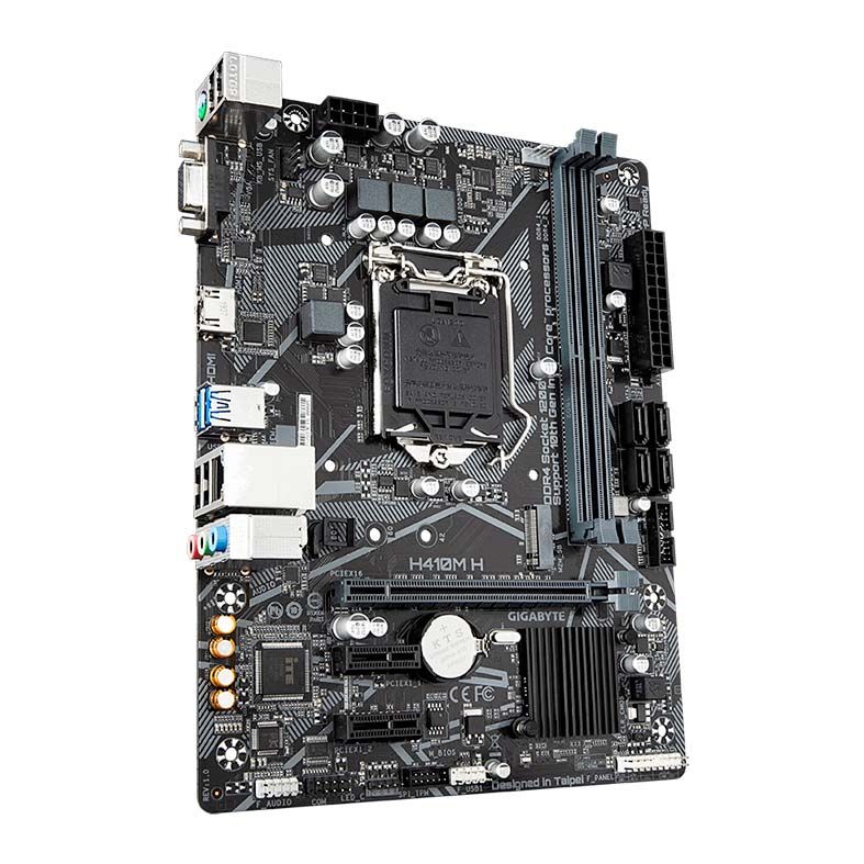 Placa Mae Gigabyte H410M H DDR4 Socket LGA1200 Chipset Intel H410