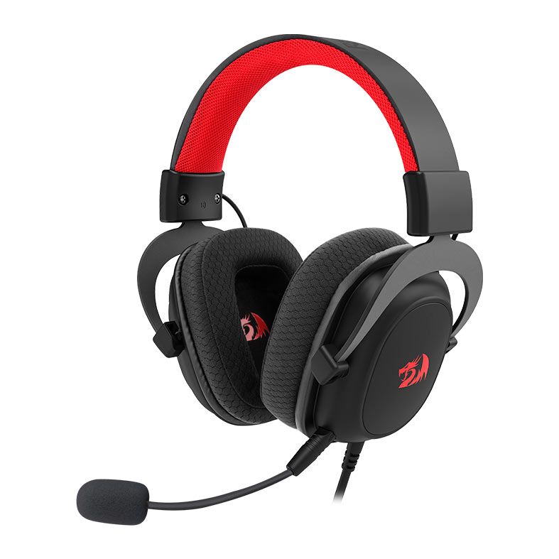 Headset Gamer Redragon Zeus Lite, Drivers 53mm, Preto, H510-LT