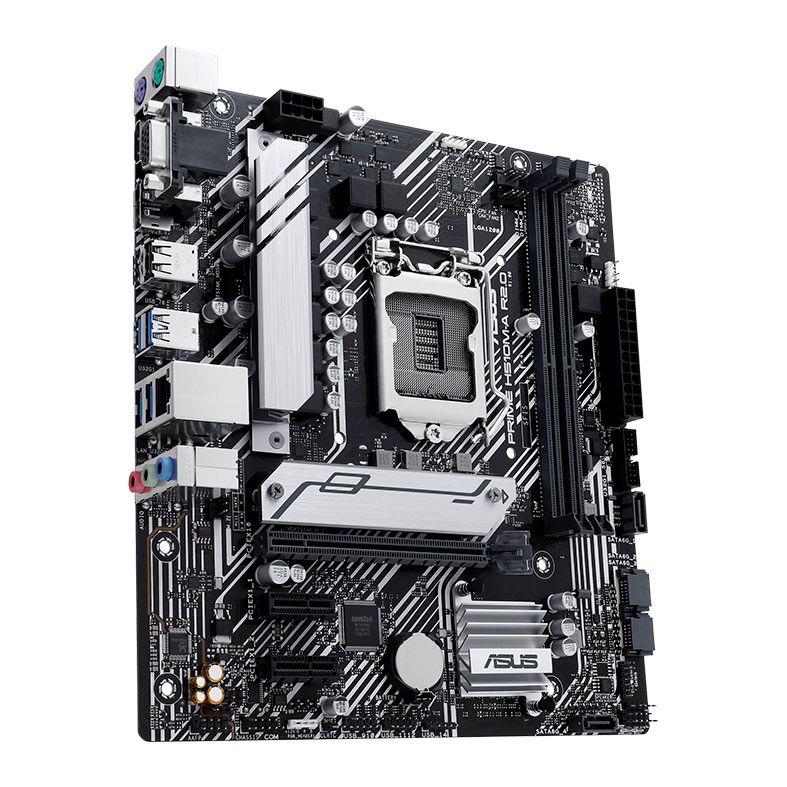 Placa Mae Asus Prime H510M-A R2.0, DDR4, LGA1200, M-ATX, Chipset Intel H470, PRIME-H510M-A-R2.0
