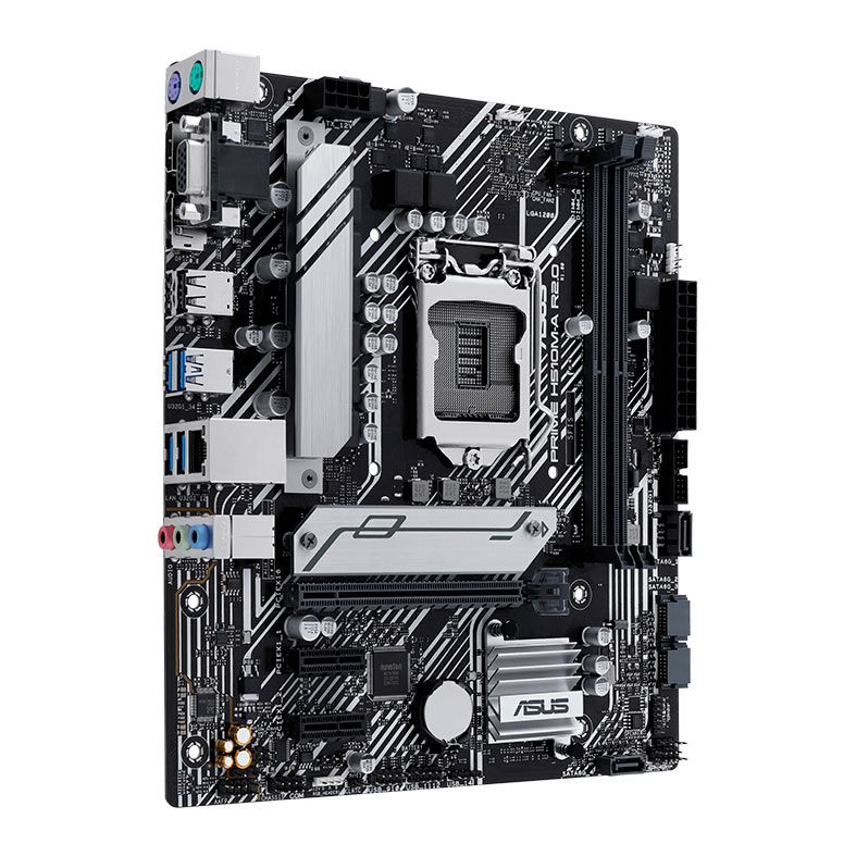 Placa Mae Asus Prime H510M-A R2.0, DDR4, LGA1200, M-ATX, Chipset Intel H470, PRIME-H510M-A-R2.0