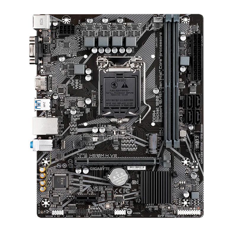 Placa Mae Gigabyte H510M H V2, DDR4, LGA 1200, M-ATX, Chipset Intel H470, H510M-H-V2