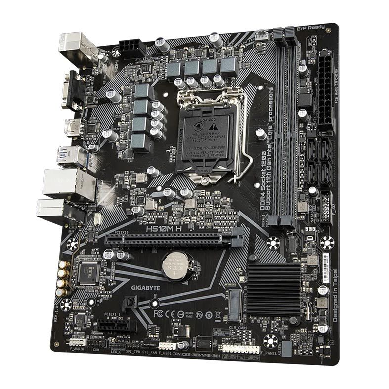 Placa Mae Gigabyte H510M H, DDR4, Socket LGA1200, M-ATX, Chipset Intel H510, H510M H