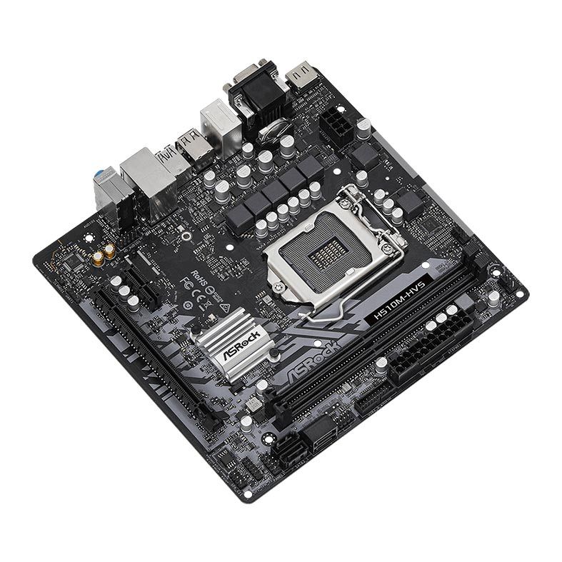 Placa Mae ASRock H510M-HVS, DDR4, Socket LGA1200, M-ATX, Chipset Intel H510, H510M-HVS