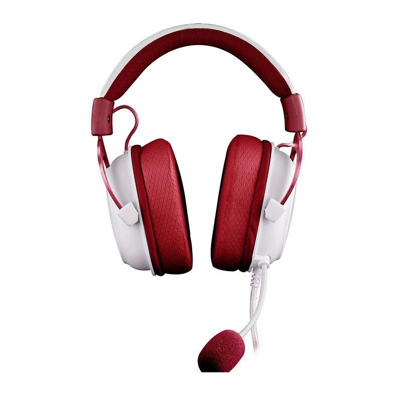 Headset Gamer Redragon Zeus X, RGB, Som Surround 7.1, Drivers 53mm, Vermelho e Branco, H510RGB-RED