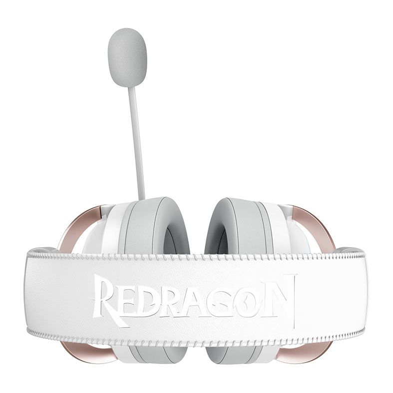 Headset Gamer Redragon Luna, Drivers 53mm, Branco, H540W