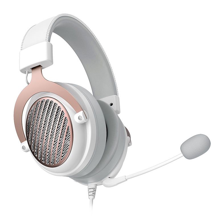 Headset Gamer Redragon Luna, Drivers 53mm, Branco, H540W