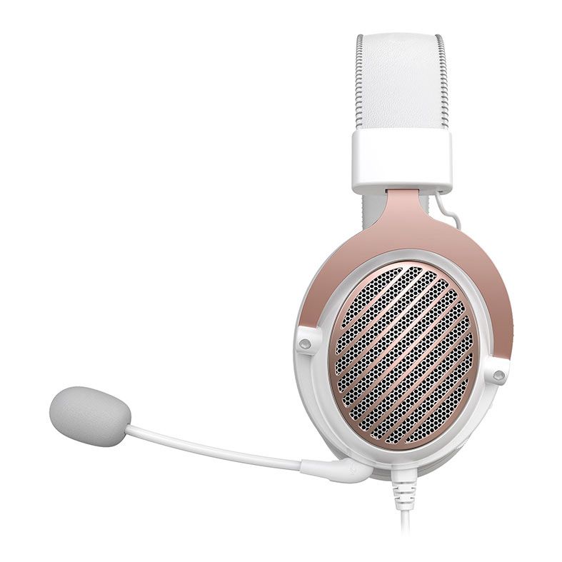 Headset Gamer Redragon Luna, Drivers 53mm, Branco, H540W