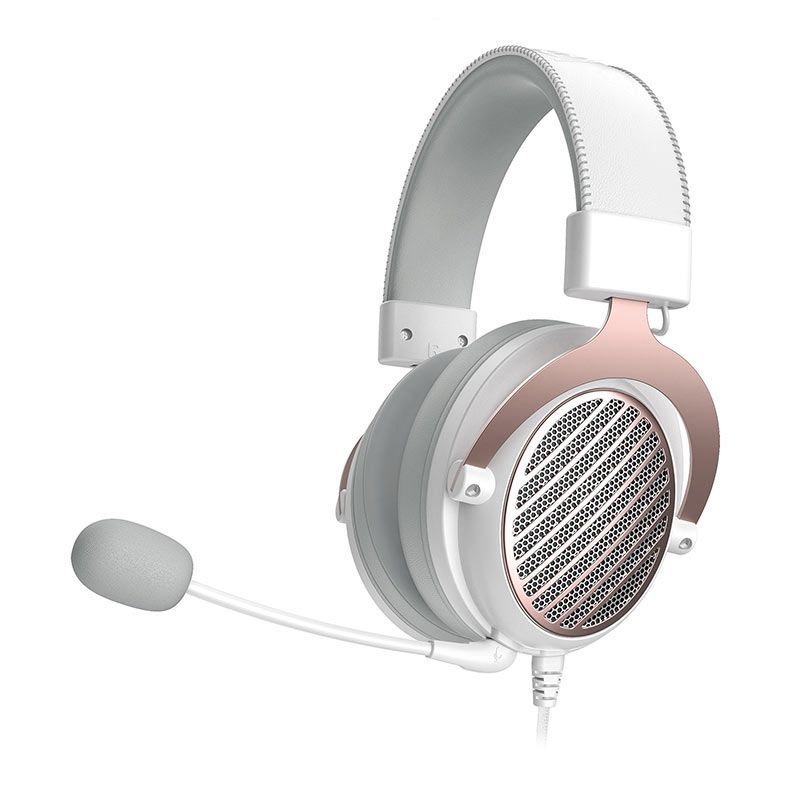 Headset Gamer Redragon Luna, Drivers 53mm, Branco, H540W