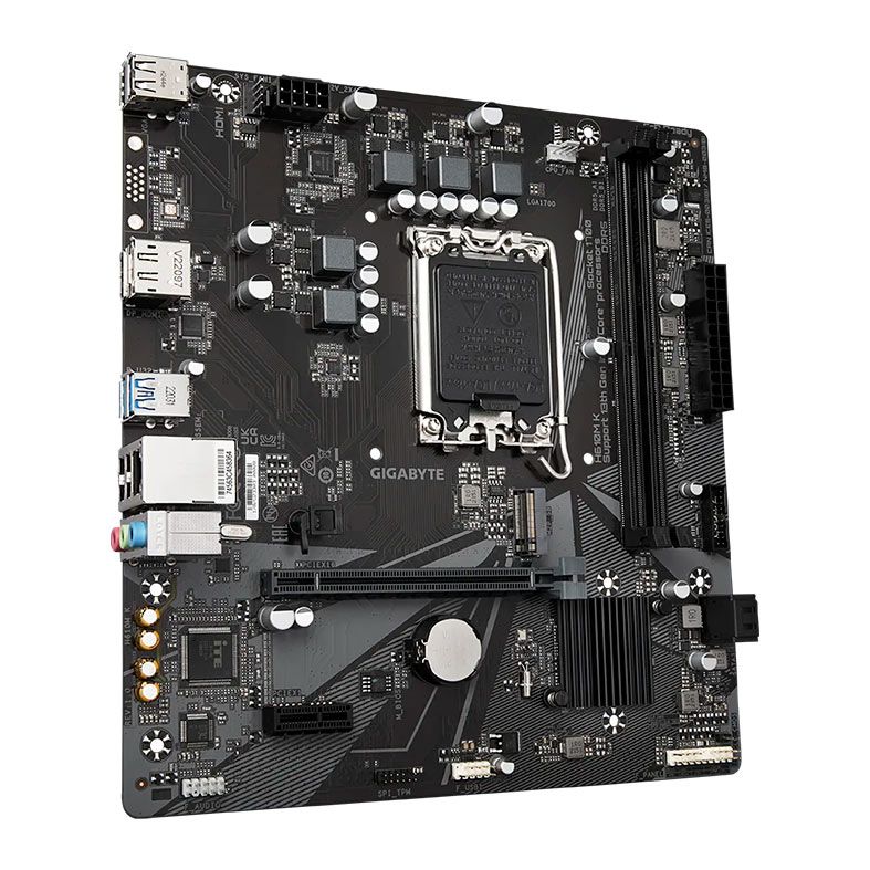 Placa Mae Gigabyte H610M K, DDR5, LGA 1700, M-ATX, Chipset Intel H610, H610M-K-DDR5