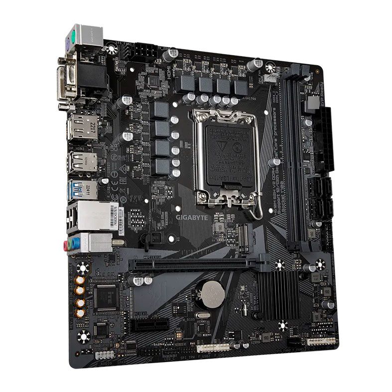Placa Mae Gigabyte H610M S2H V2 DDR4, LGA 1700, M-ATX, Chipset Intel H610, H610M-S2H-V2-DDR4