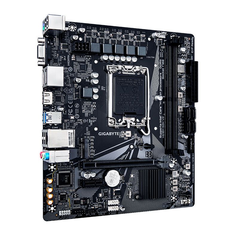 Placa Mae Gigabyte H610M S2H V2, DDR5, LGA 1700, M-ATX, Chipset Intel H610, H610M-S2H-V2