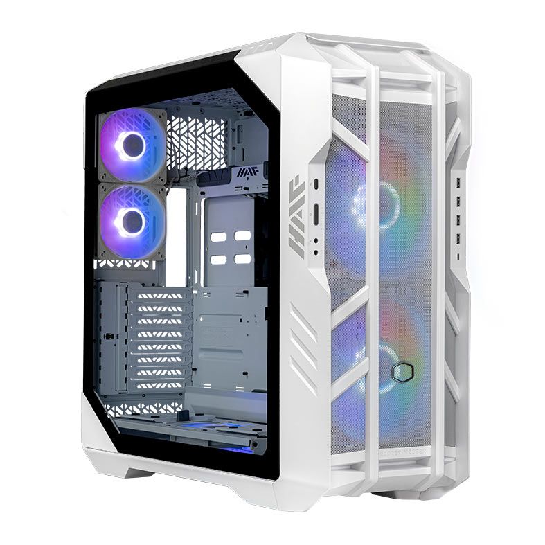 Gabinete Gamer Cooler Master HAF 700, Full-Tower, Lateral de Vidro, Branco, H700-WGNN-S00