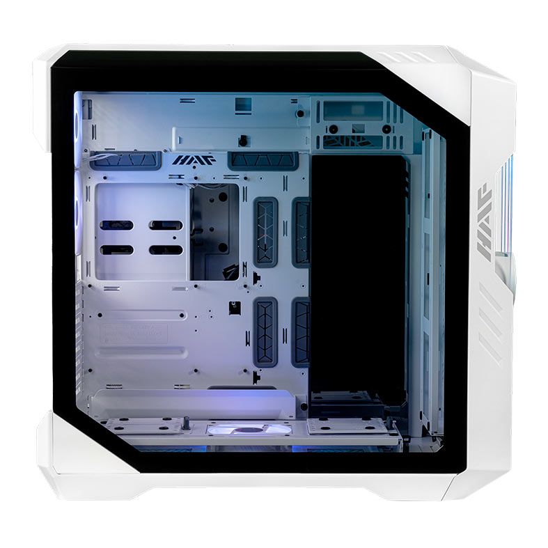 Gabinete Gamer Cooler Master HAF 700 EVO, Full-Tower, Lateral De Vidro, Branco, H700E-WGNN-S00