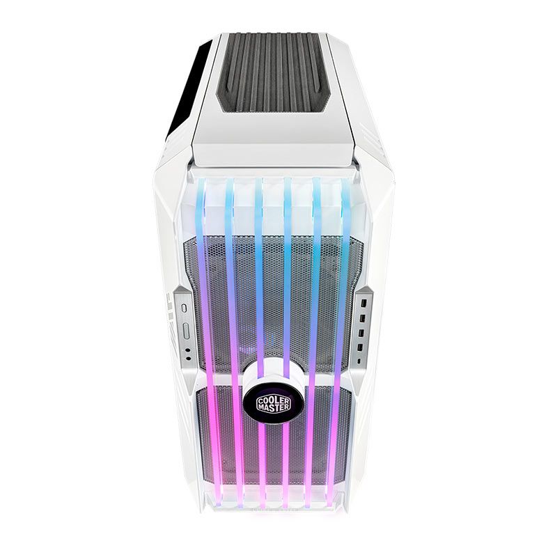 Gabinete Gamer Cooler Master HAF 700 EVO, Full-Tower, Lateral De Vidro, Branco, H700E-WGNN-S00