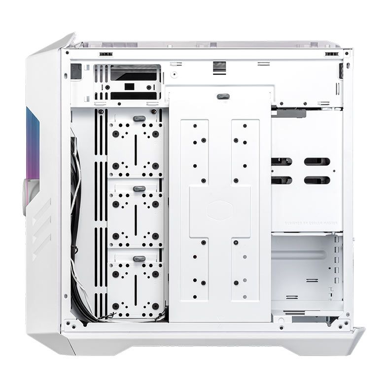 Gabinete Gamer Cooler Master HAF 700 EVO, Full-Tower, Lateral De Vidro, Branco, H700E-WGNN-S00