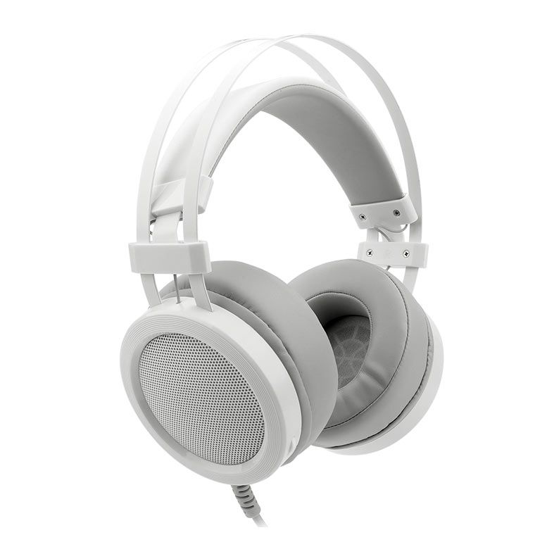 Headset Gamer Redragon Scylla Lunar White, Drivers 40mm, H901W
