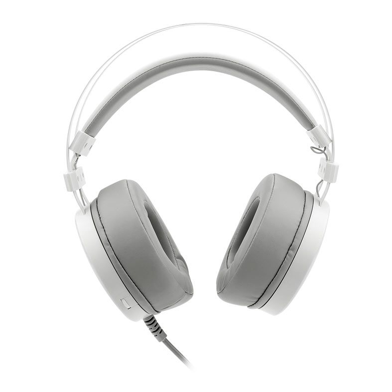 Headset Gamer Redragon Scylla Lunar White, Drivers 40mm, H901W