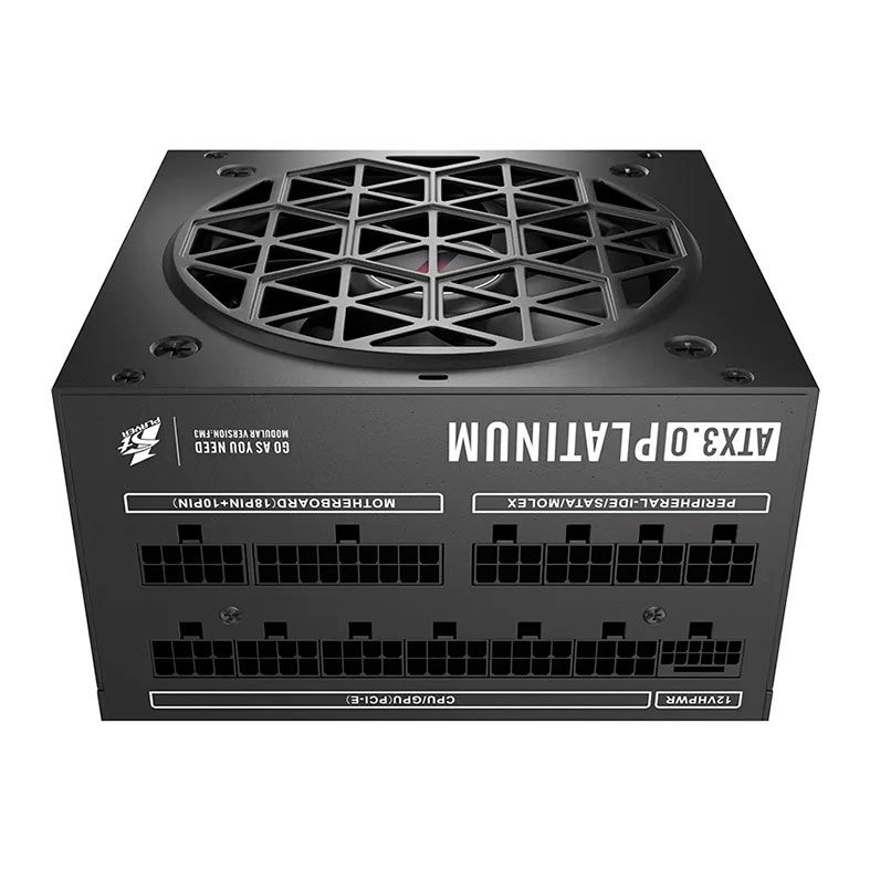 Fonte 1STPlayer NGDP, 1300W, Full-Modular, 80 Plus Platinum, ATX3.0, PCI 5.0, Preto, HA-1300BA3