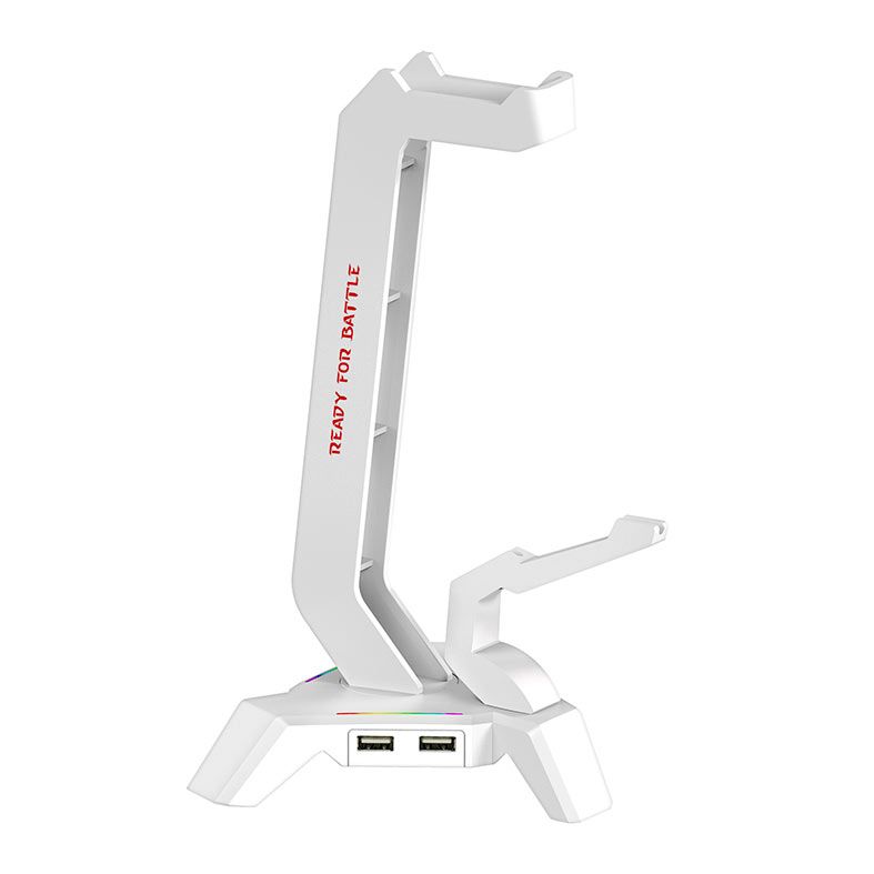 Suporte Para Headset Redragon Scepter Elite, RGB, Branco, HA311-W