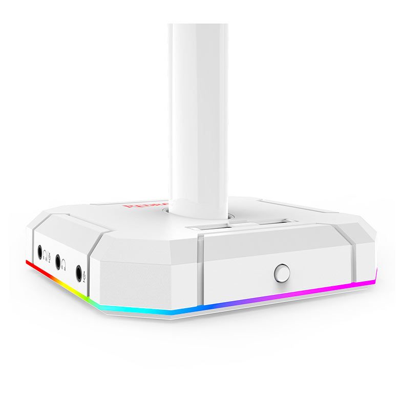 Suporte Para Headset Redragon Scepter, RGB, Branco, HA312-W
