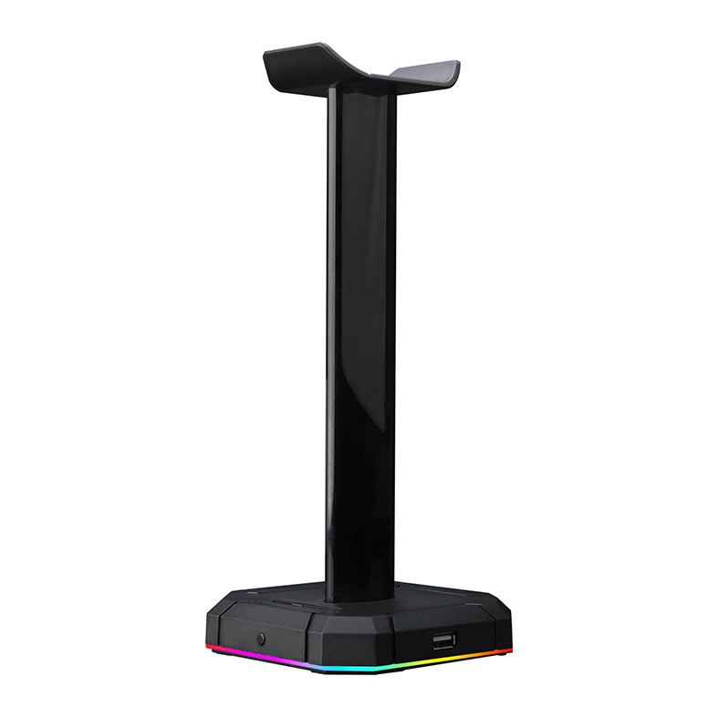 Suporte Para Headset Redragon Scepter, RGB, Preto, HA312