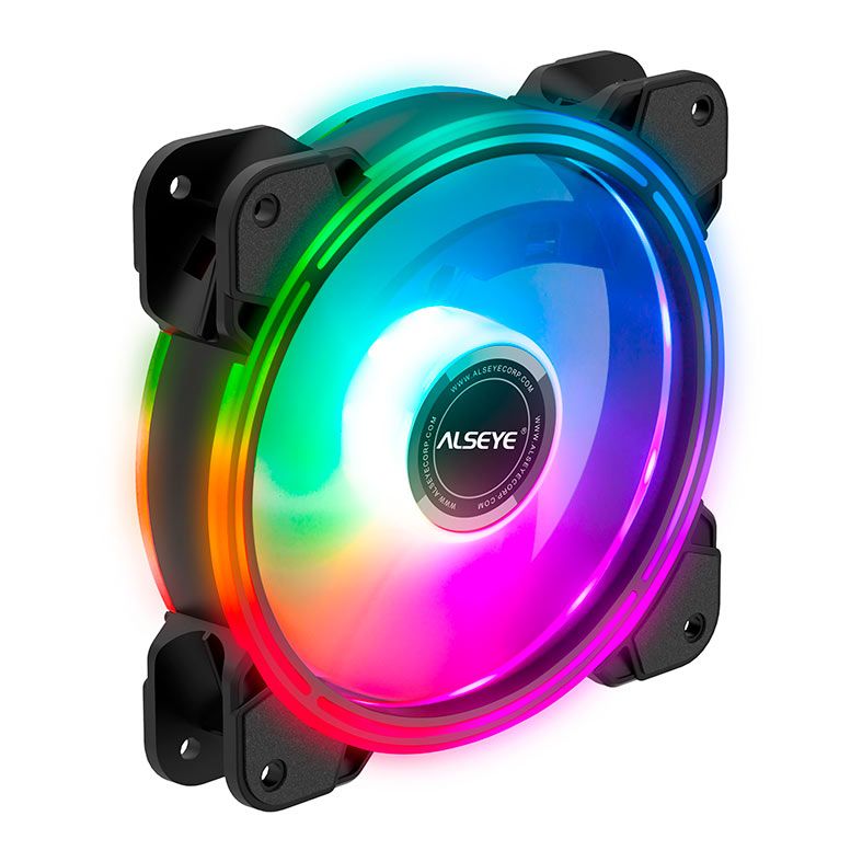 Ventoinha Alseye Halo H4.0, ARGB, 120mm, Preto, HALO-H4BK