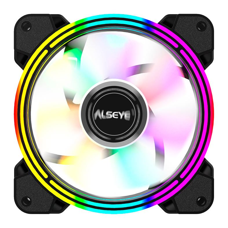 Ventoinha Alseye Halo H4.0, ARGB, 120mm, Preto, HALO-H4BK