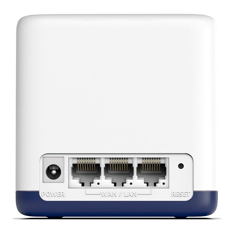 Sistema Wi-Fi Mesh Mercusys Halo H50G, (2-Pack), Wireless Dual Band AC1900, Branco, HALO-H50G