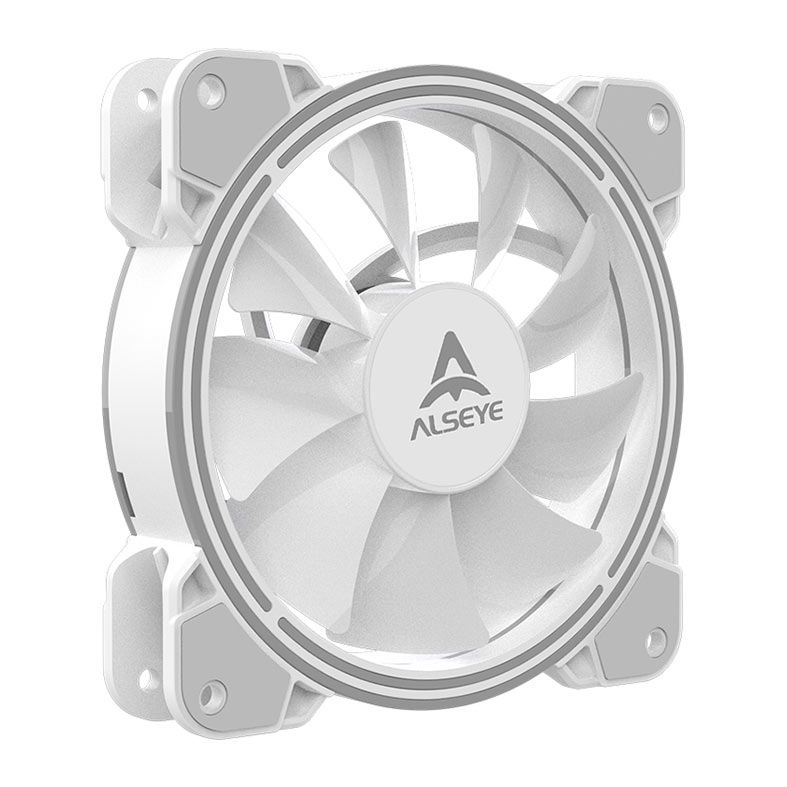 Ventoinha Alseye Halo H4.0, ARGB, 120mm, Branco, HALO-W-ALSEYE