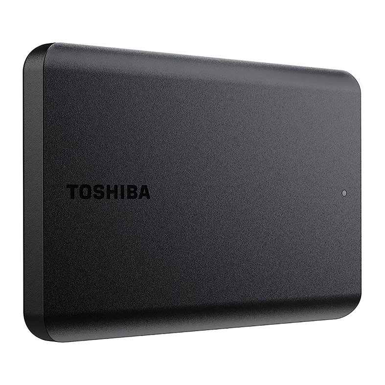 HD Externo Toshiba Canvio Basics, 1TB, USB 3.0, Preto, HDTB510XK3AA