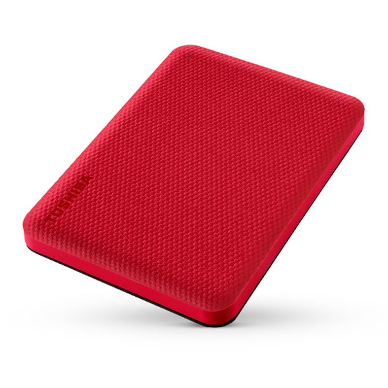 HD Externo Toshiba Canvio Advance, 2TB, Vermelho, USB 3.0, HDTCA20XR3AA