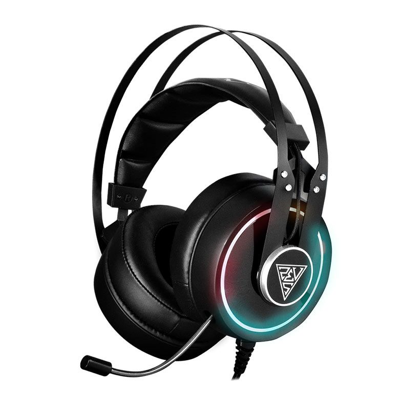 Headset Gamer Gamdias Hebe P1A, RGB, Som Surround 7.1 Virtual, Drivers 53mm, Preto, HEBE-P1A-RGB