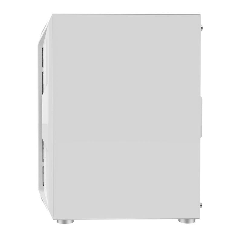 Gabinete Gamer Alseye Heir, Mid-Tower, Lateral de Vidro, Branco, HEIR-WH