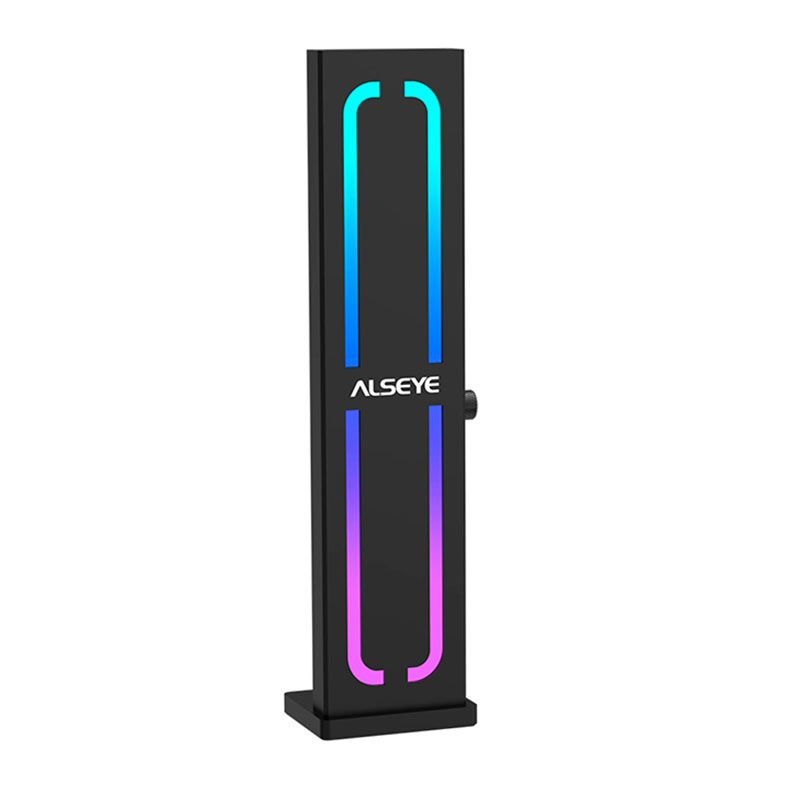 Suporte Para Placa de Video Alseye Heracles, RGB, Preto, HERACLES-B
