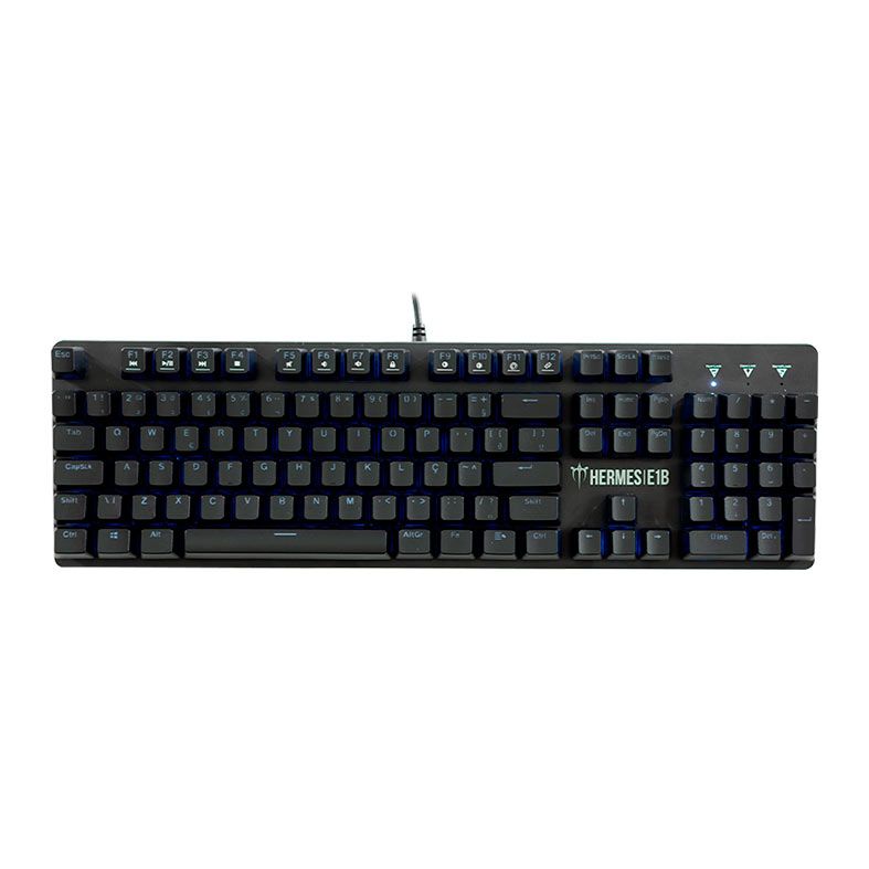 Combo Gamer 4 in 1 Gamdias Hermes E1B, RGB, Preto, HERMES-E1B-4-IN-1-COMBO