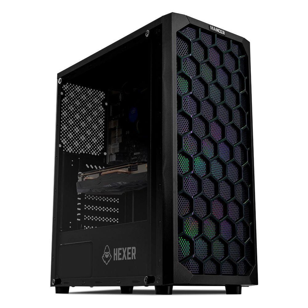 PC Gamer Mancer, Intel Core i3, Radeon RX 550 4GB, 8GB DDR3, SSD 120GB