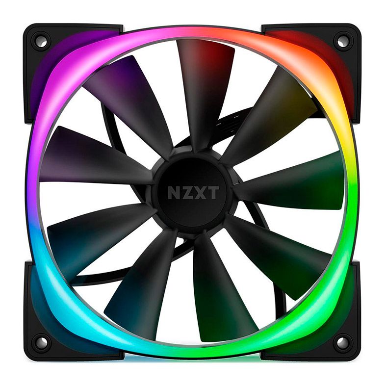 Kit Ventoinhas NZXT AER RGB 2, 2x140mm, HF-2814C-DB