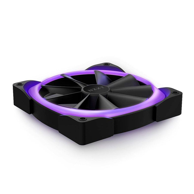 Kit Ventoinhas NZXT AER RGB 2, 2x140mm, HF-2814C-DB
