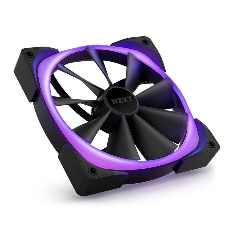 Kit Ventoinhas NZXT AER RGB 2, 2x140mm, HF-2814C-DB
