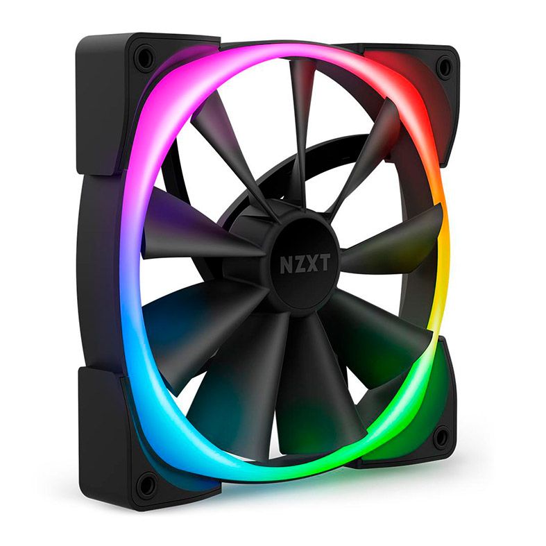 Kit Ventoinhas NZXT AER RGB 2, 2x140mm, HF-2814C-DB
