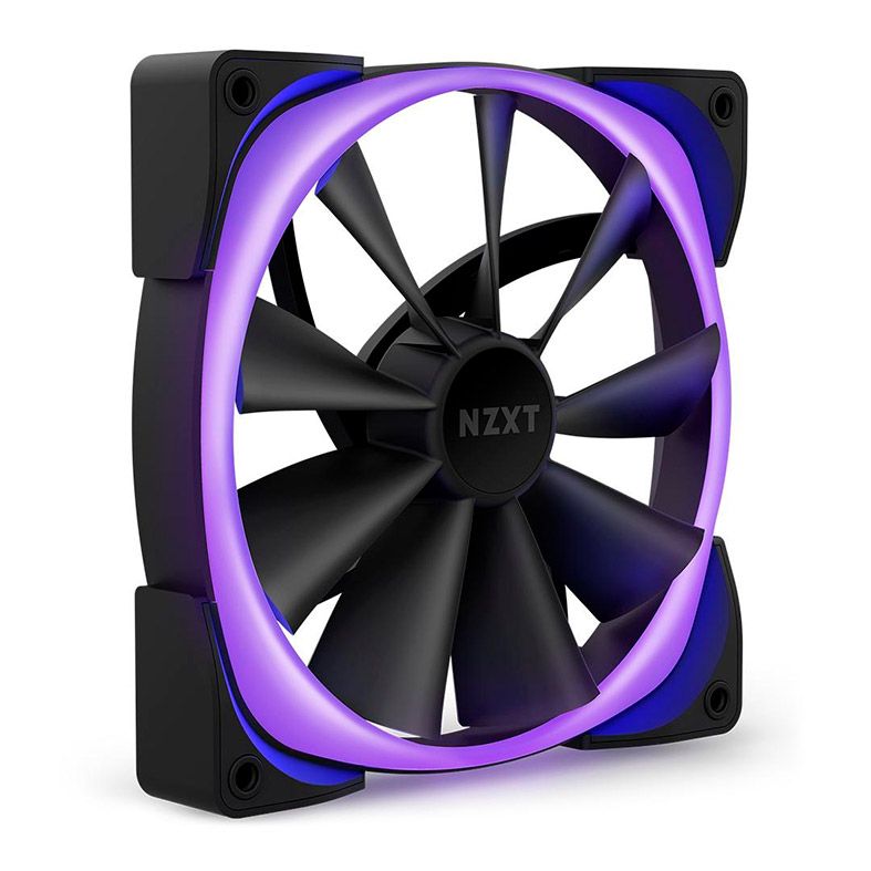 Kit Ventoinhas NZXT AER RGB 2, 2x140mm, HF-2814C-DB
