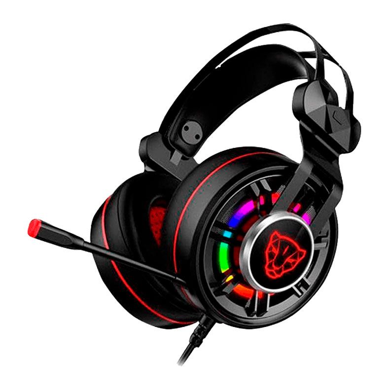 Headset Gamer Motospeed G919, Drivers 50mm, RGB, Surround 7.1, Preto, HG-G919-BK-WW