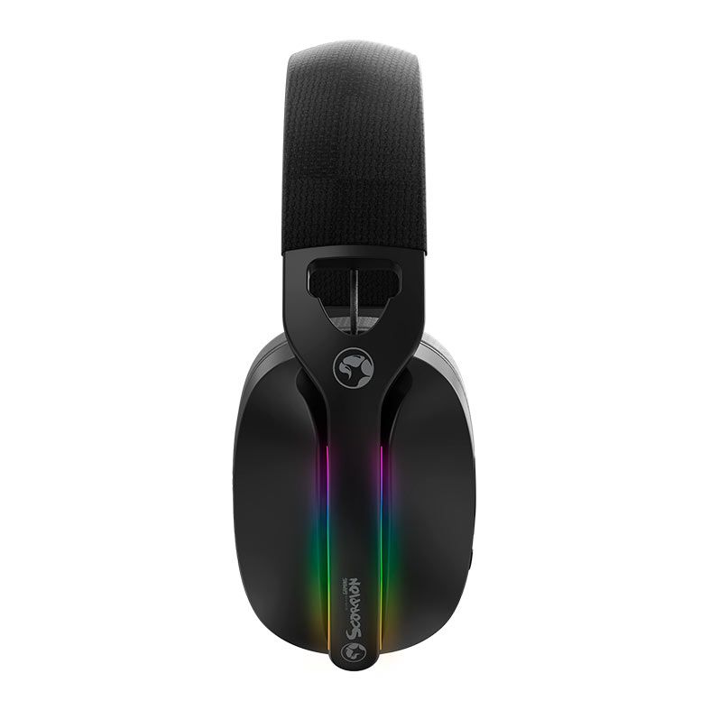 OPENBOX Headset Gamer Marvo Pulz 70S, RGB, 7.1 Surround, Drivers 40mm, Preto, HG9086-BK