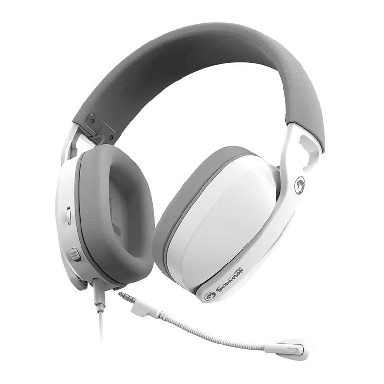 Headset Marvo HG9086, 7.1 Surround, Drivers 40mm, Branco, HG9086-WH