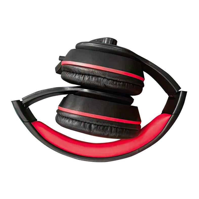 Headset ELG EMPEROR, Driver 40mm, Preto e Vermelho, HGE01
